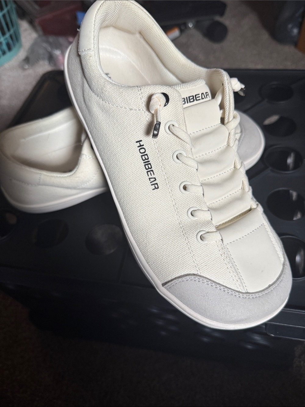 Womens Canvas Athletic Sneakers by HOBIBEAR